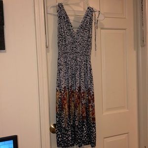 Patterned summer dress